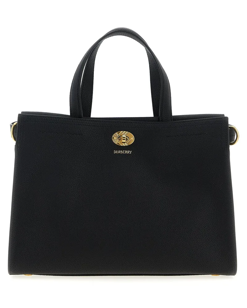 Burberry Small 'Cotswolds' Einkaufstasche Black