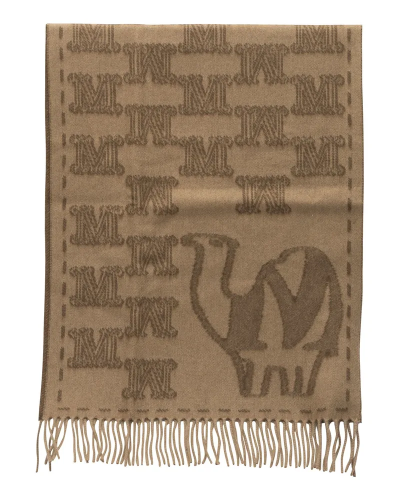 Max Mara Kaschmirschal Brown