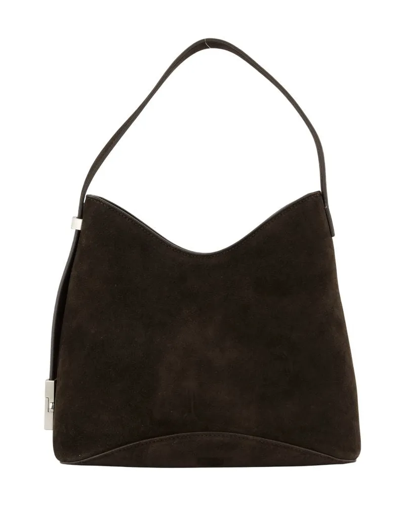 OSOI Eier Mini -Umhängetasche  Leder braun Braun