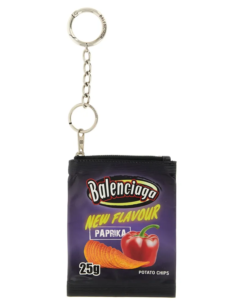 Balenciaga Schlüsselanhänger „Chips Multicolor