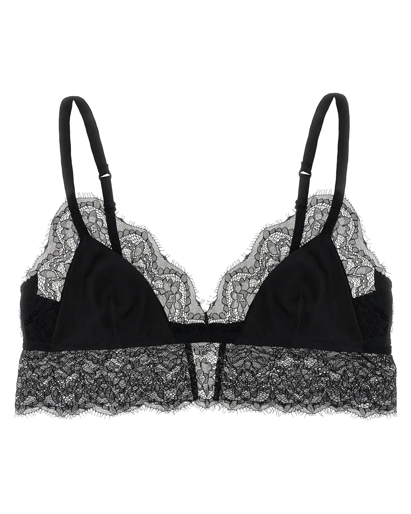 Dolce & Gabbana Spitzen-Satin-BH von Black