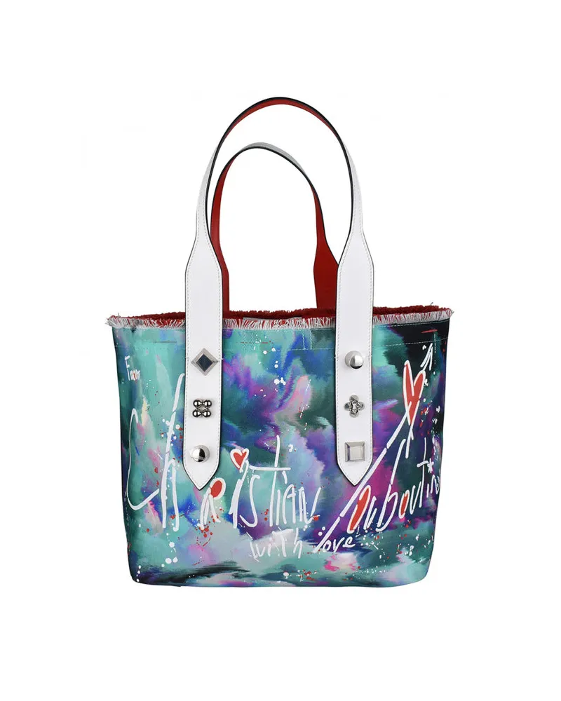 Christian Louboutin Frangibus Medium Tote Tasche Blue