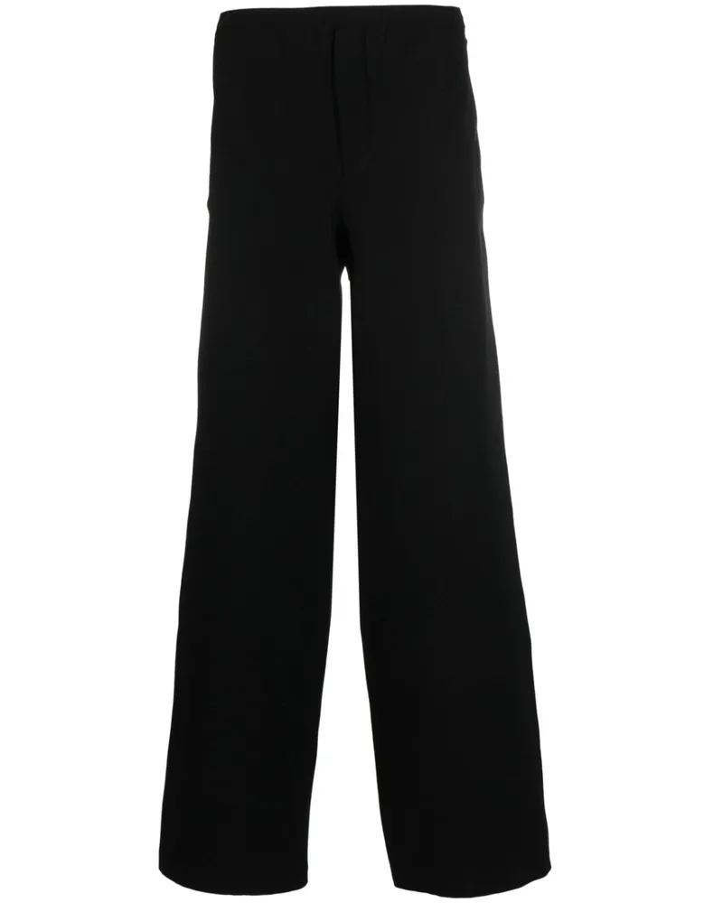 Ferragamo Weitbeinhose Black