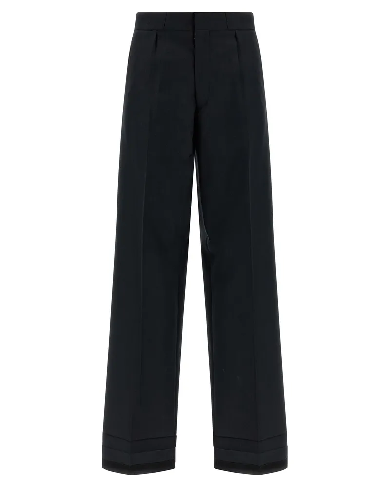 Maison Margiela Fischgrätenhose Black