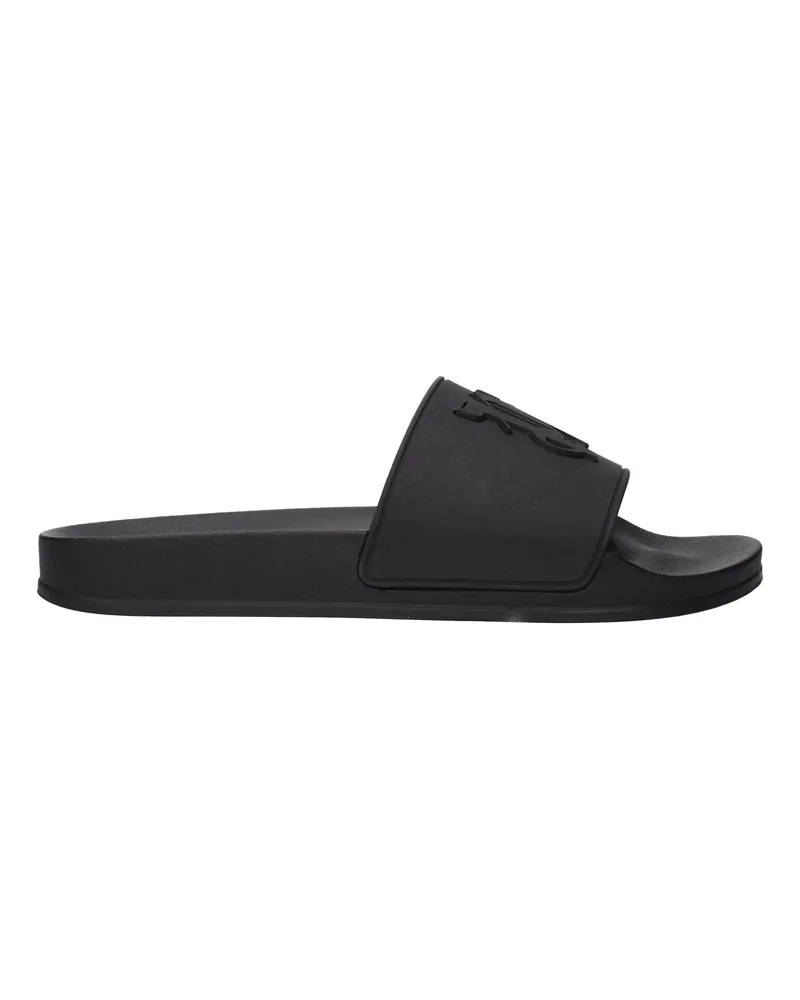 Palm Angels Herrens Clogs und Pantoletten aus Gummi in Schwarz -