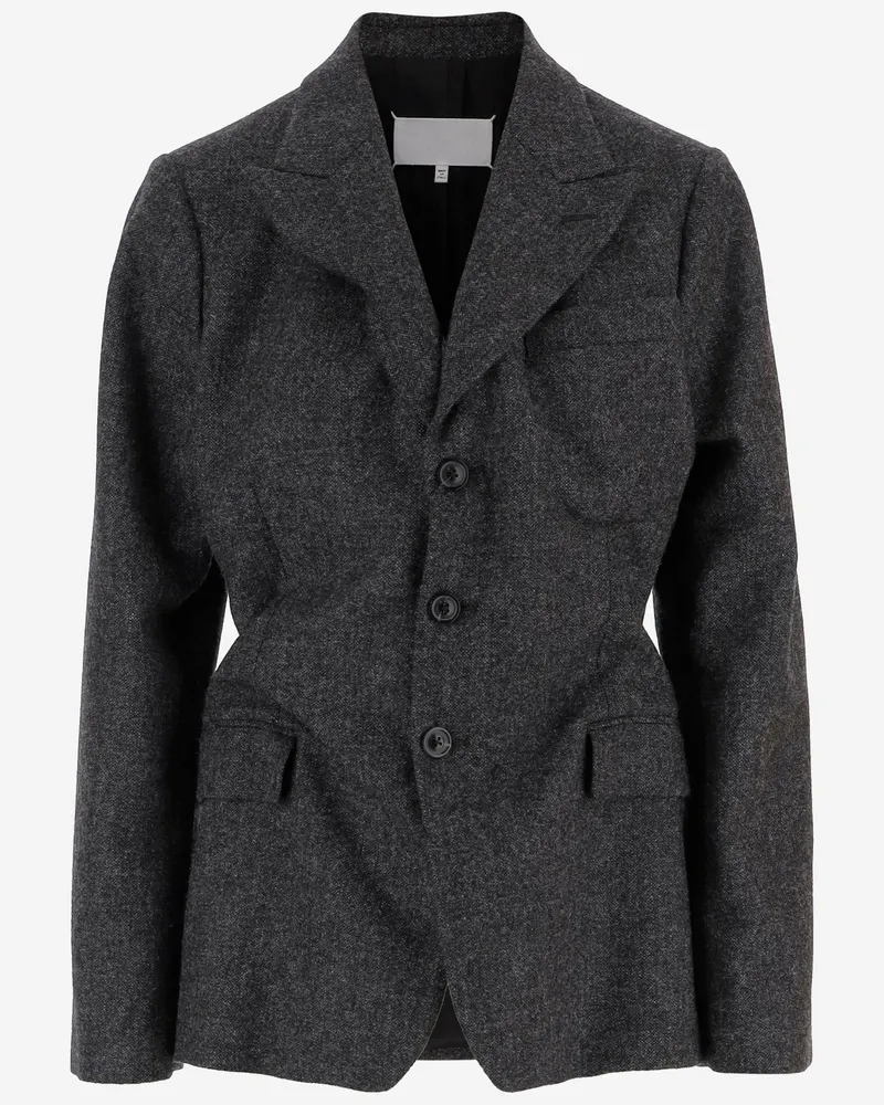 Maison Margiela Wolljacke Grey