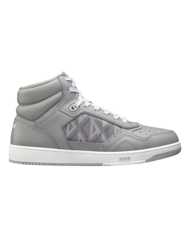 Dior B27 High Diamond -Turnschuhe Gray