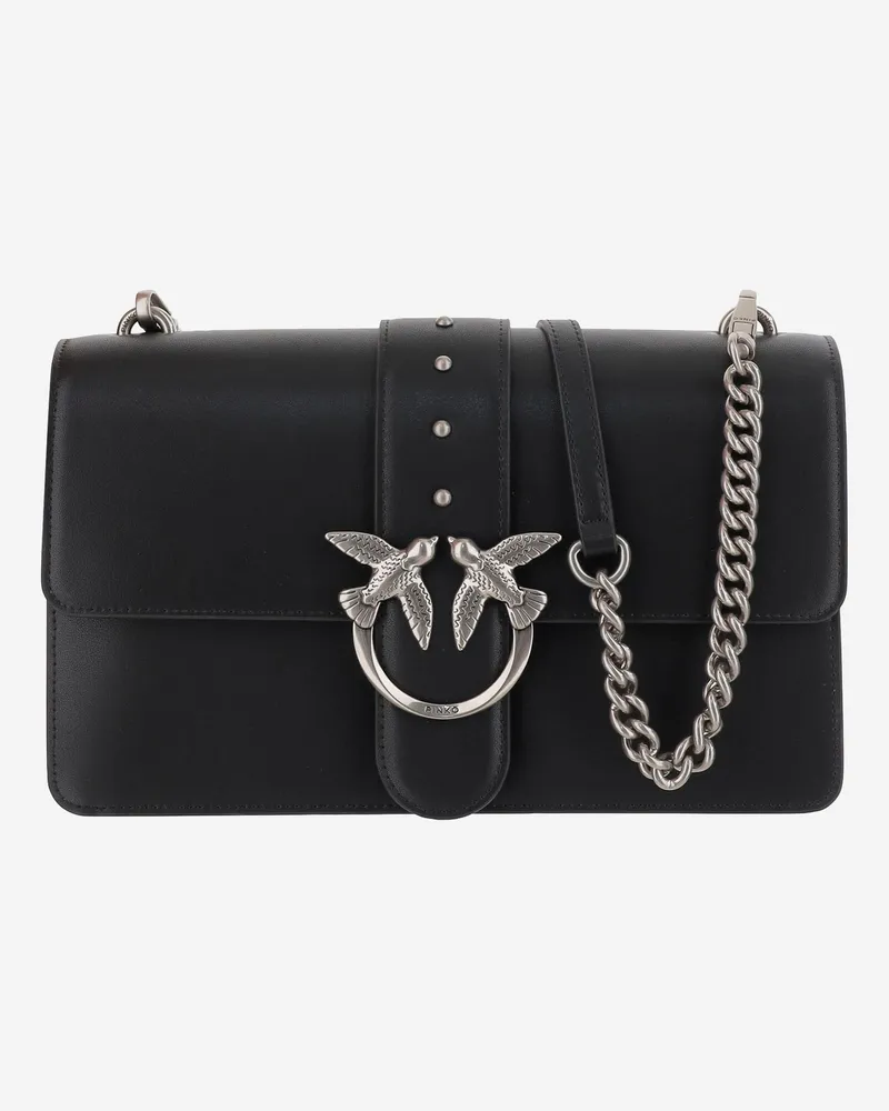 Pinko love eine klassische Tasche Black