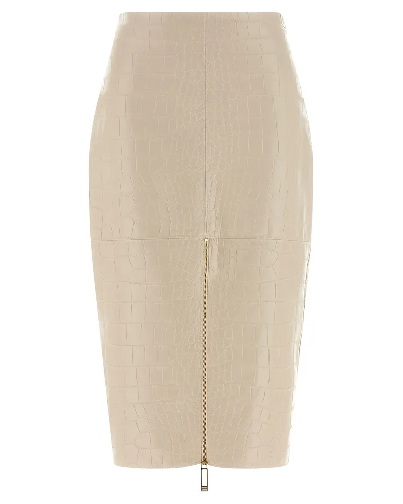 Elisabetta Franchi Longuette Rock White