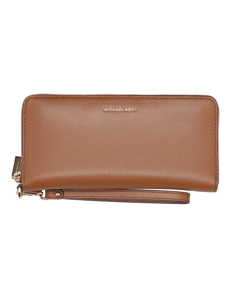 Michael Kors Brieftaschen Leder braun Leather