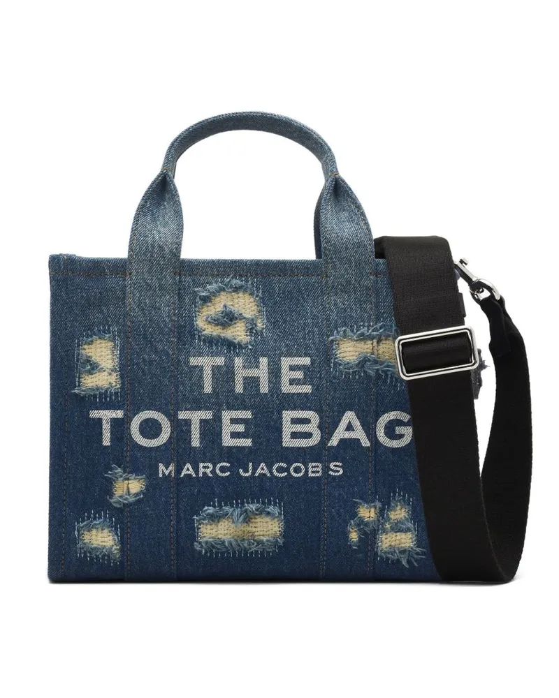Marc Jacobs die kleine Tasche Baumwolltasche Blue