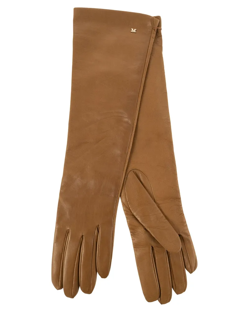 Max Mara Lange Handschuhe aus Nappaleder von  Afidee Leather