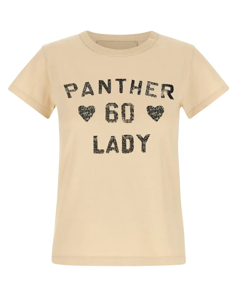 Valentino Garavani Valentino Garavani 'Chez Valentino' T -Shirt Beige