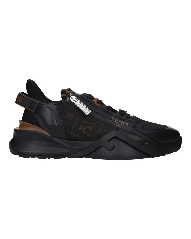 Fendi Sneakers Männer schwarz und weiß -