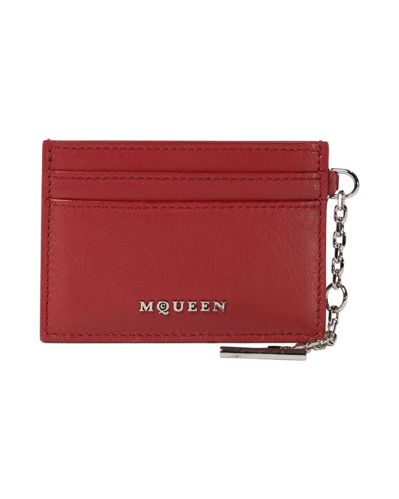 Alexander McQueen Alexander Mc Queen „Sling“ Kartenetui Red