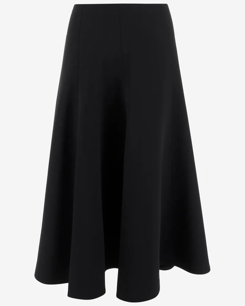Jacquemus La Jupe Dreieck  Rock Black