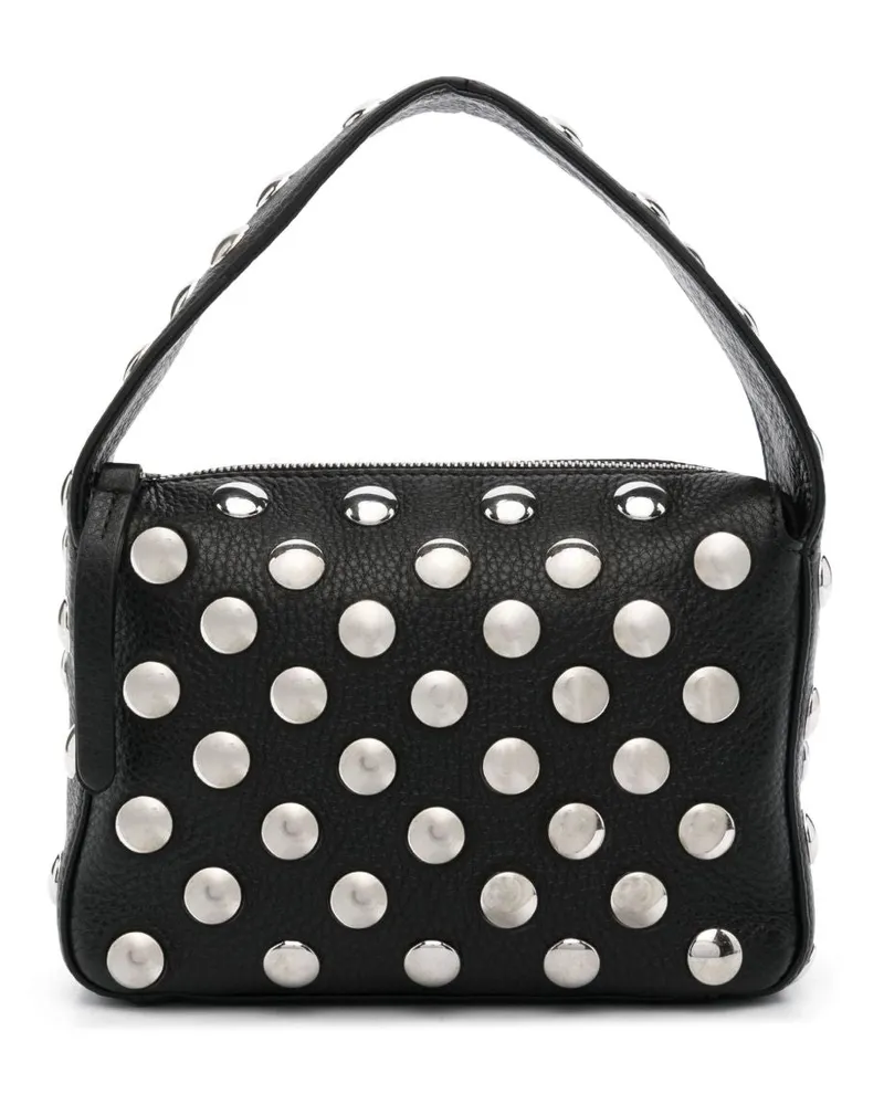 KHAITE Elena kleine Lederhandtasche Black