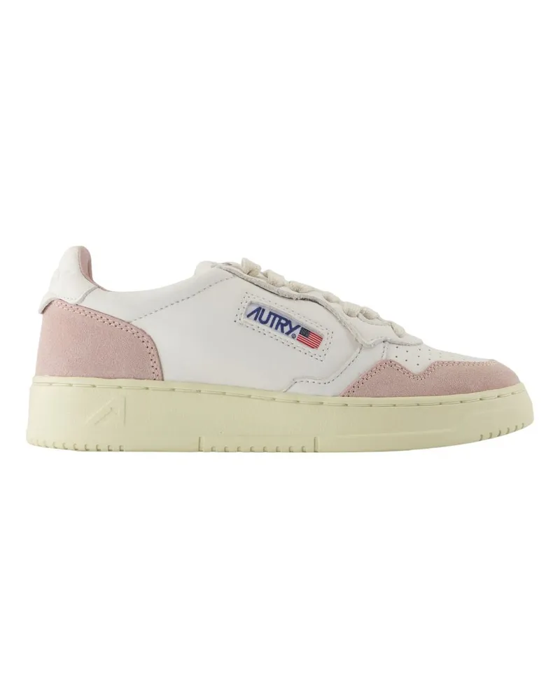 AUTRY Medaillengewinner Turnschuhe  Leder Weiß White
