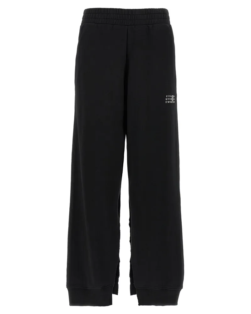 Maison Margiela numerische Signature MM6' Jogger Black