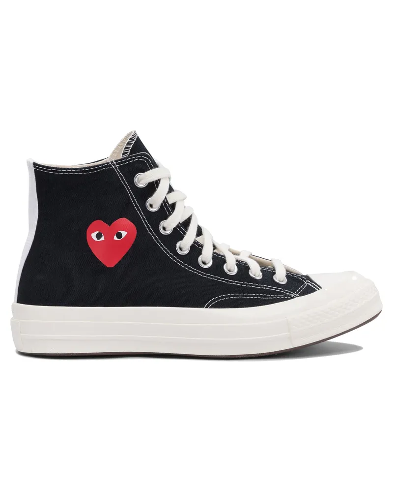 Comme des Garçons Comme des Garçons spielen Sneakers und schlüpfen Black
