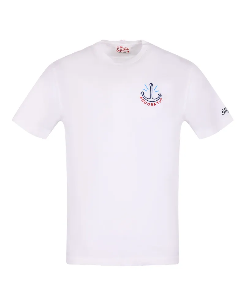 MC2 Saint Barth Cotton T -Shirt White