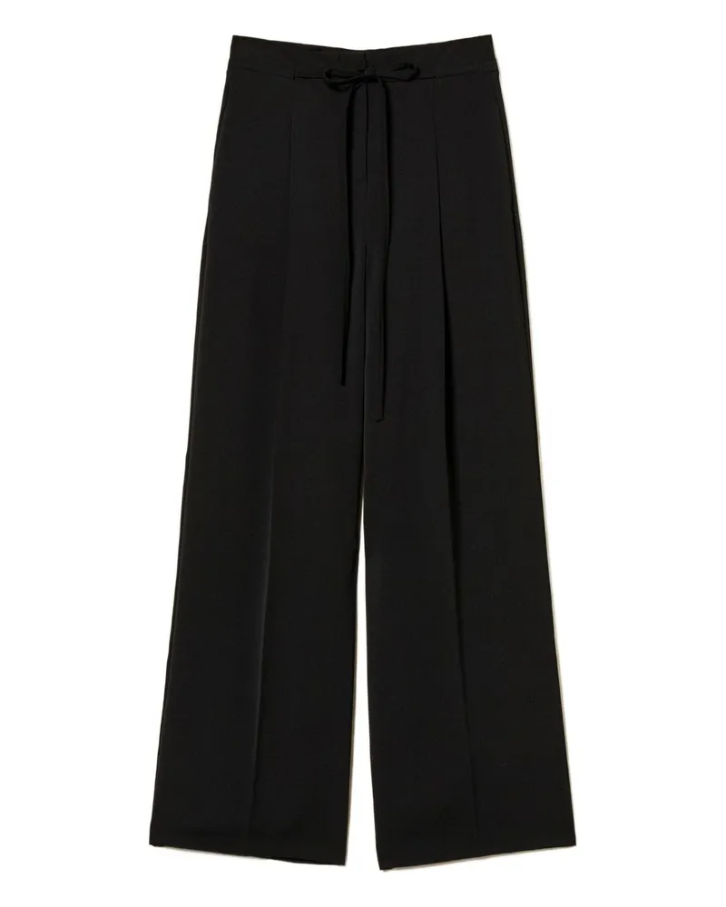 Twin-Set Doppelte Hose schwarz Black