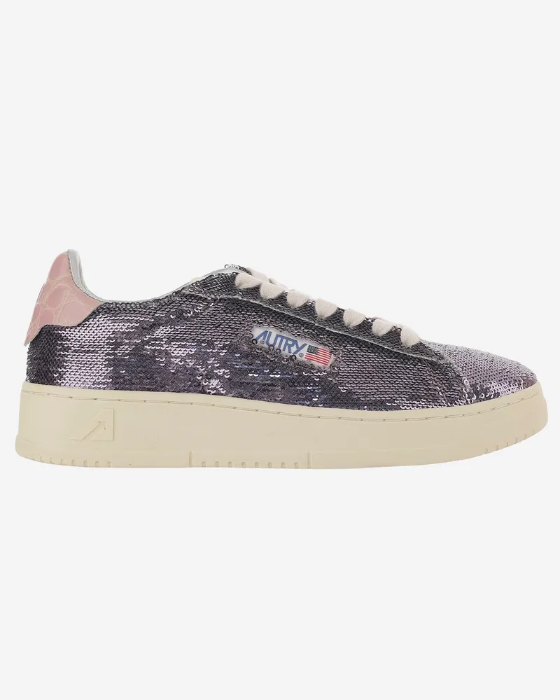 AUTRY Dallas Low „Sparkling“-Sneaker Purple
