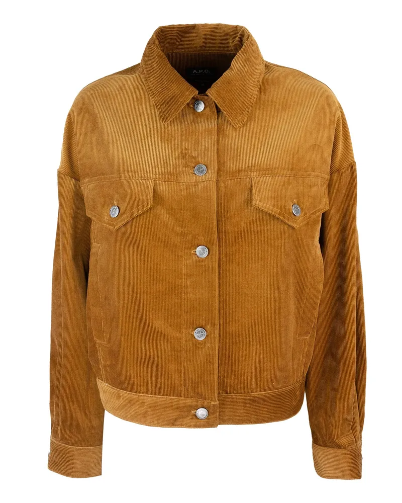 A.P.C. Giacca Cally Caramel Caramel