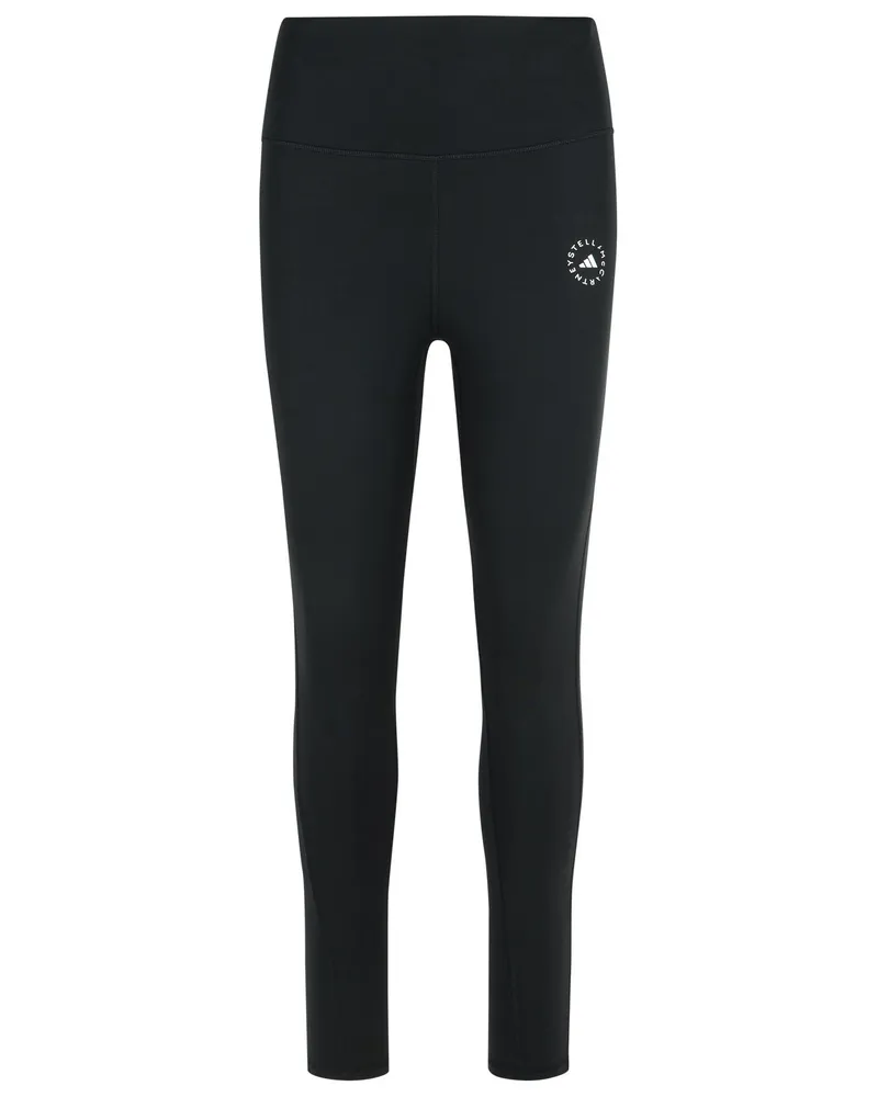 adidas Adidas von Stella McCartney Training Leggings in schwarzer Polyestermischung Black