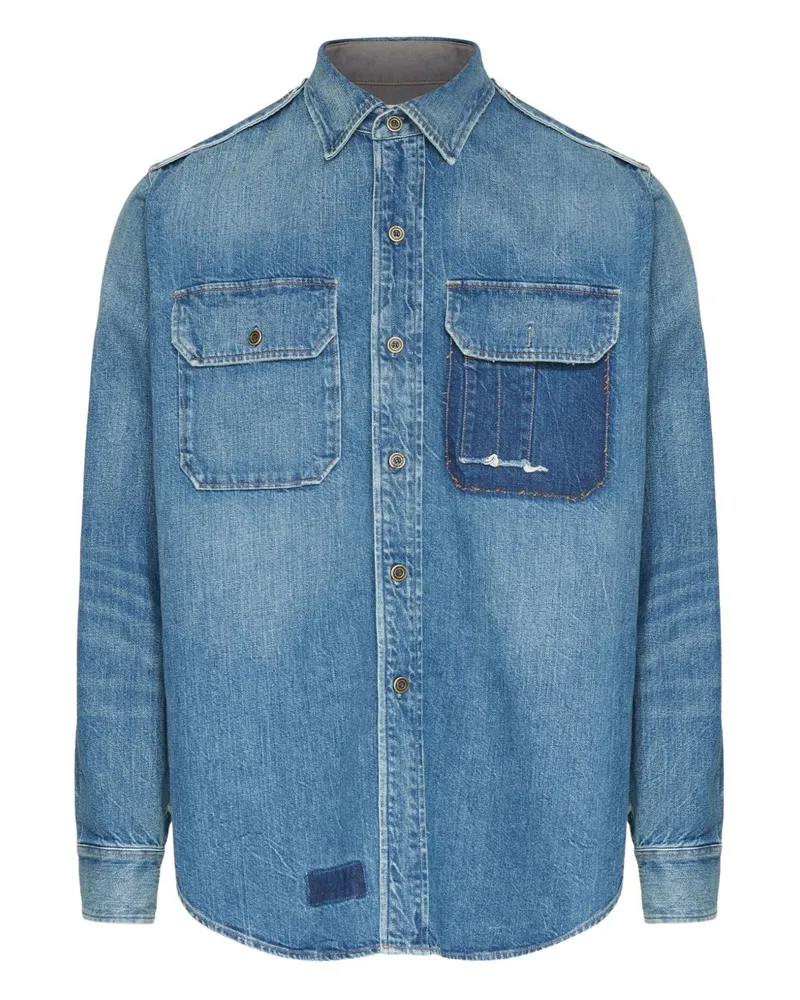 Maison Margiela Hemden blau Blue