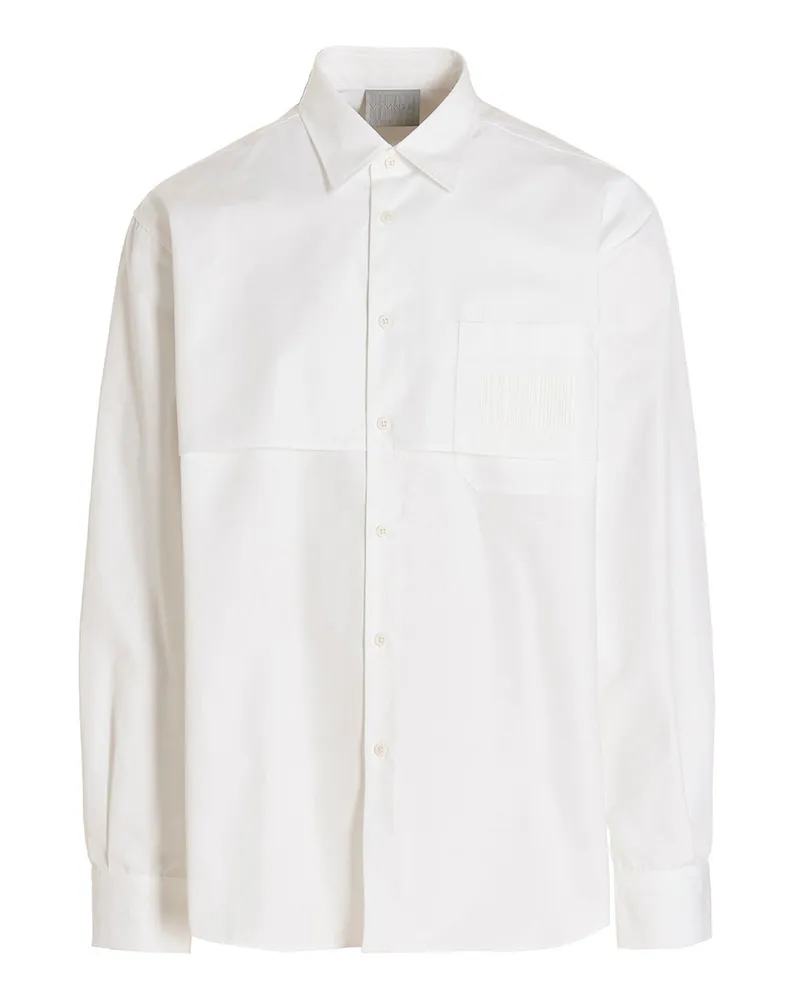 VTMNTS Barcode' Shirt White
