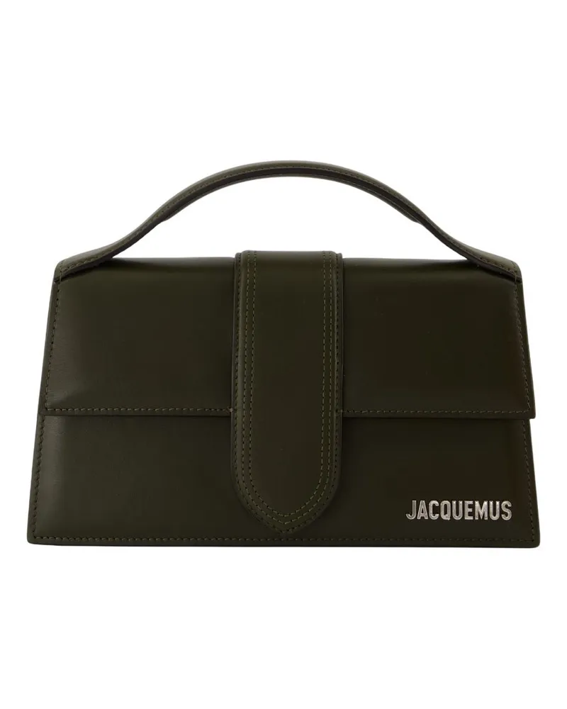 Jacquemus Le Grand Bambino  Ledergrün Grün