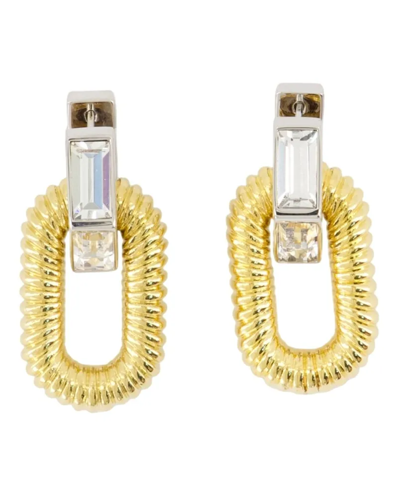 Paco Rabanne Ohrringe  Aluminium Gold Gold