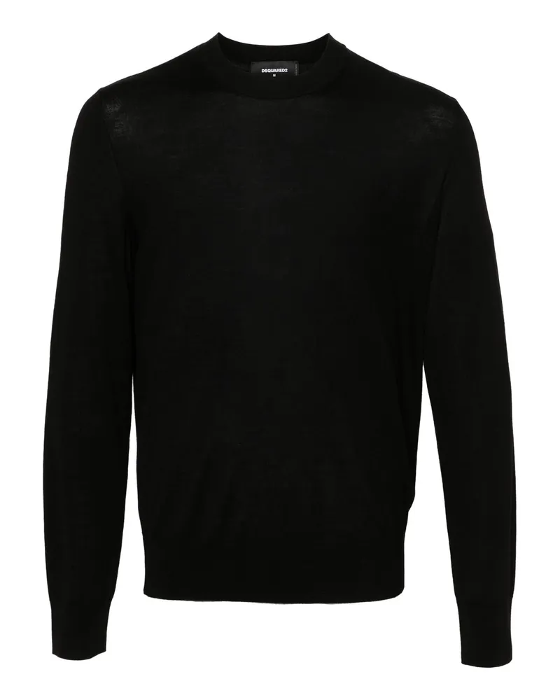 Dsquared2 Pullover schwarz Black