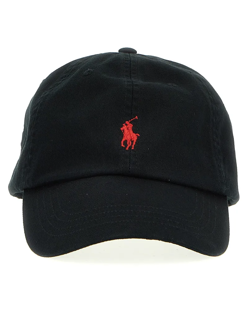 Ralph Lauren Logo Stickerei Schwarz