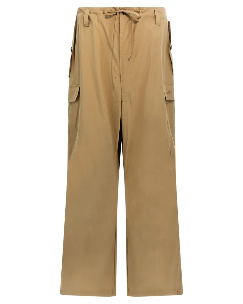 P.A.R.O.S.H. P.A.R.O H. 'Ninja' Hosen Beige