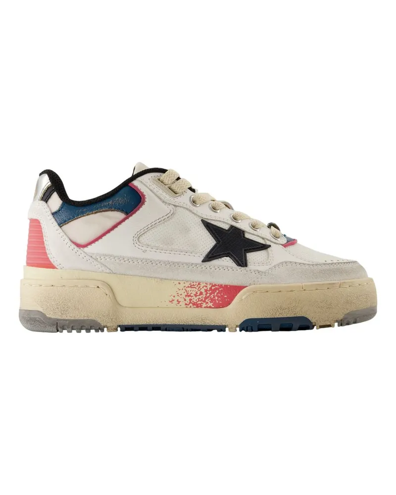 Golden Goose Zweiundvierzig Turnschuhe  Deluxe Marke Leder Weiß White