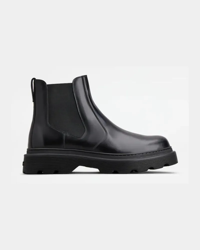 TOD'S Tod 's Lederstiefel Black
