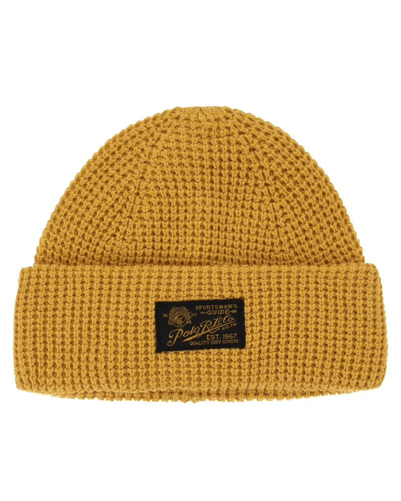 Ralph Lauren Wollkappe mit Logo Sage