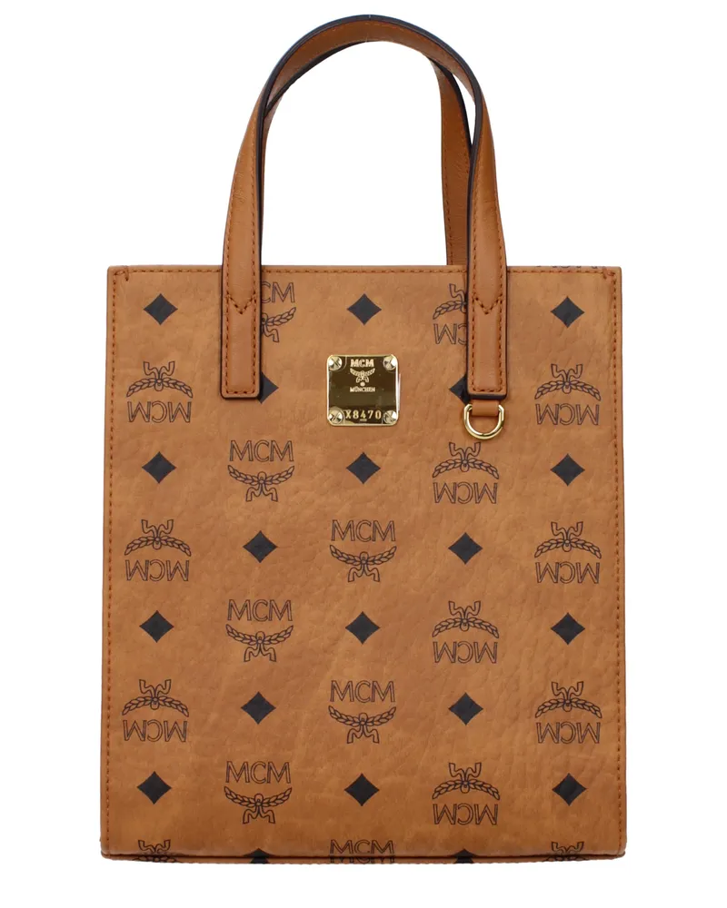MCM Handtaschen für Damen Braun/Cognac Leder -