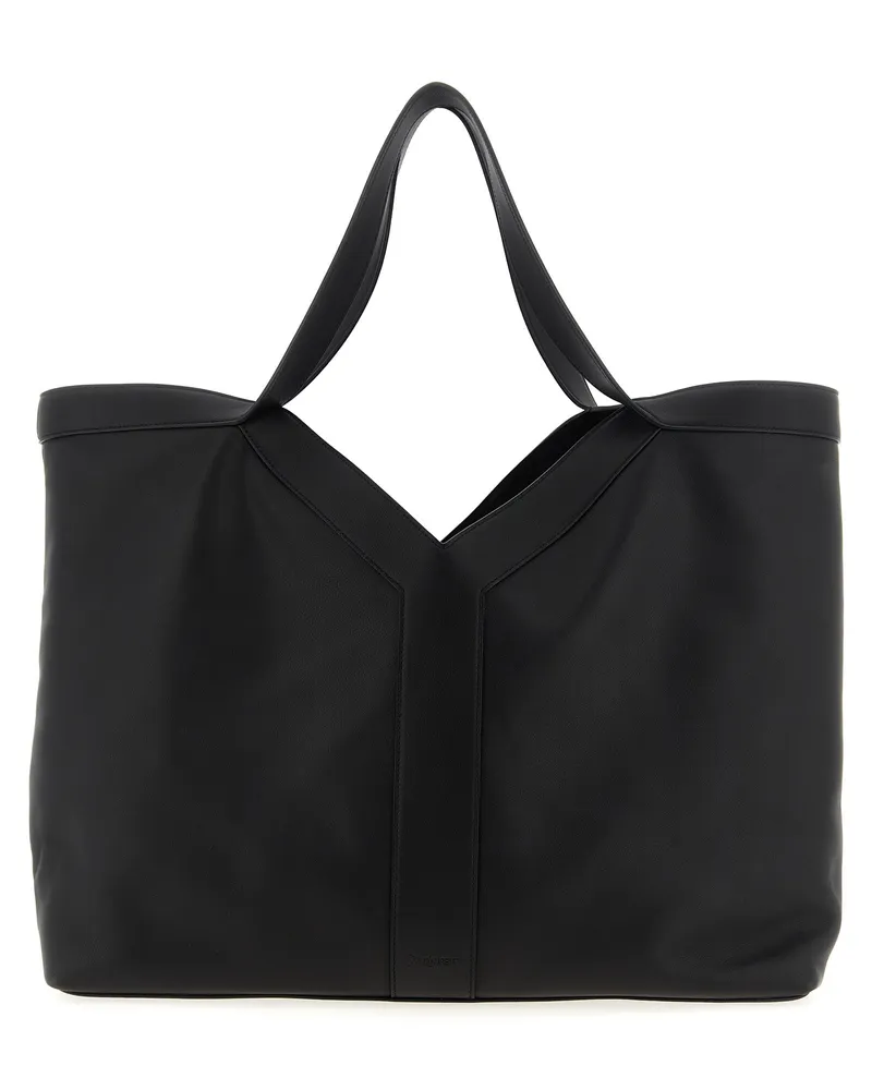 Saint Laurent Große Einkaufstasche „Y“ von Black