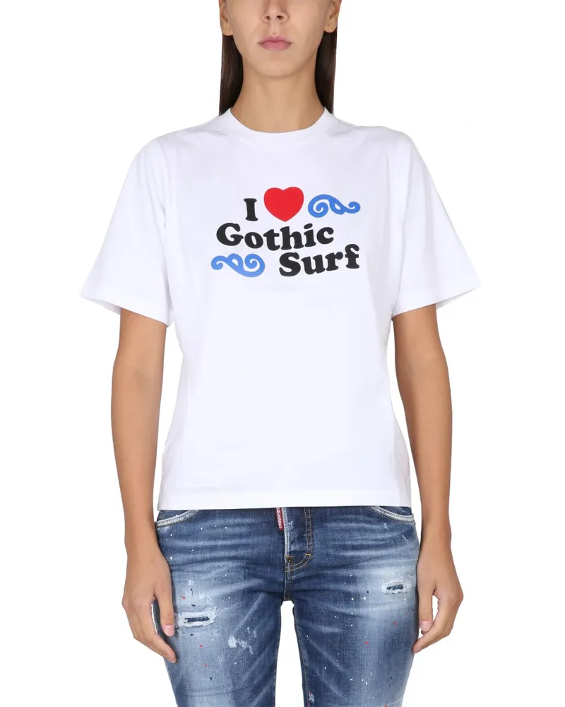 Dsquared2 T -Shirt mit Logo White