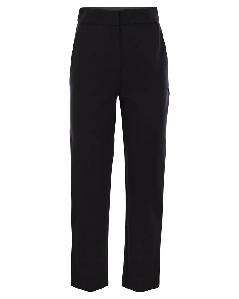 Max Mara Orlanda Slim Fit Hose Black