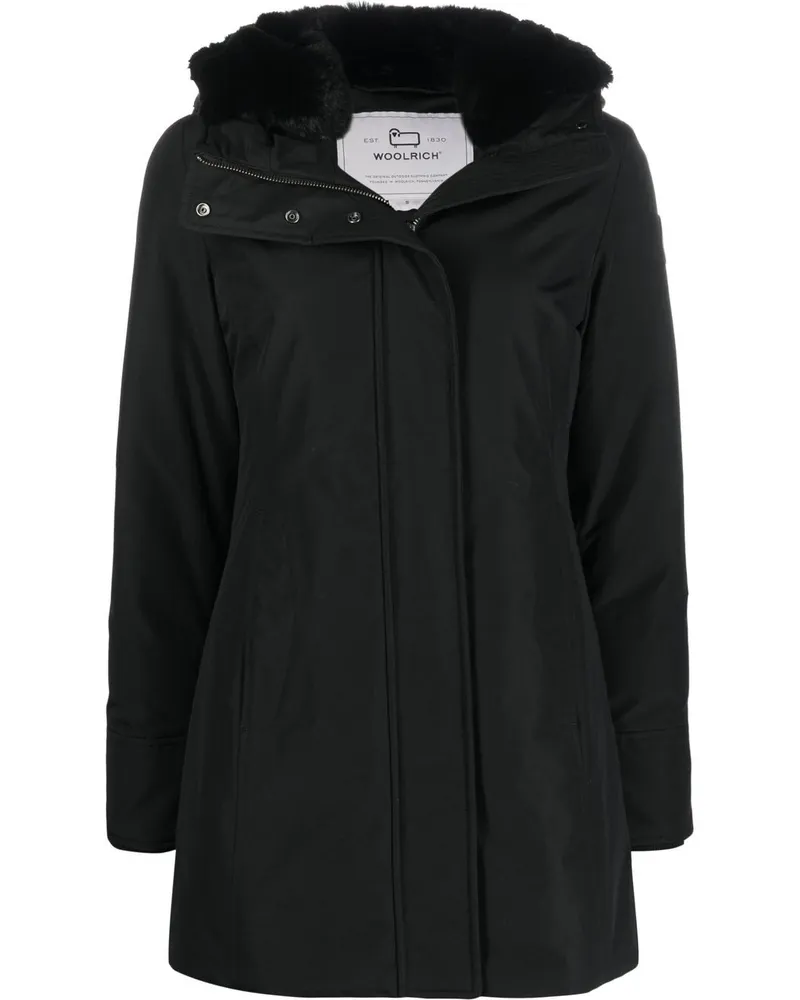 Woolrich beschichtet schwarz Black