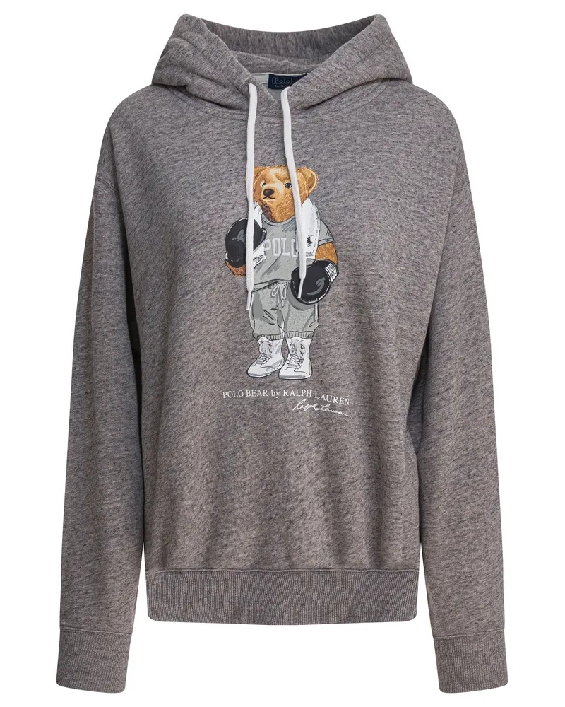 Ralph Lauren Polo Bear“ Kapuzenpullover Grey