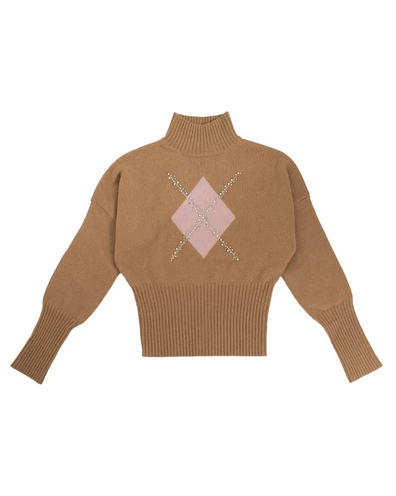 Max Mara Pullover braun Brown
