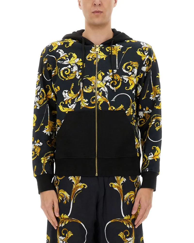 Versace Jeans Hoodie Black