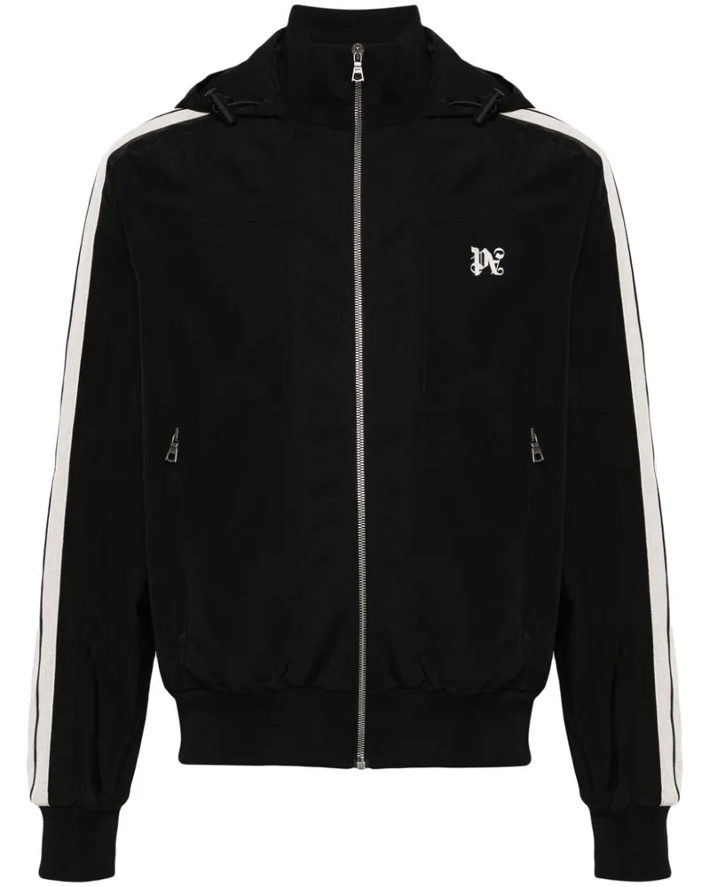 Palm Angels Monogram Track Jacke Black