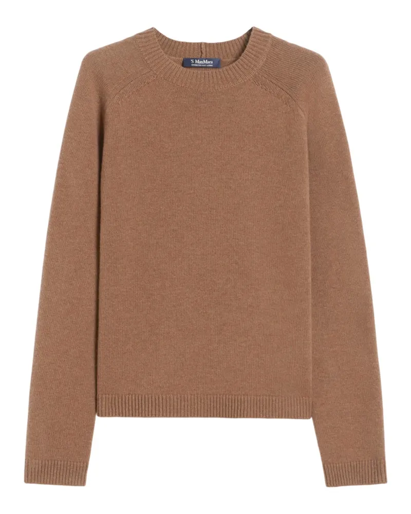 Max Mara Pullover Kamel Camel