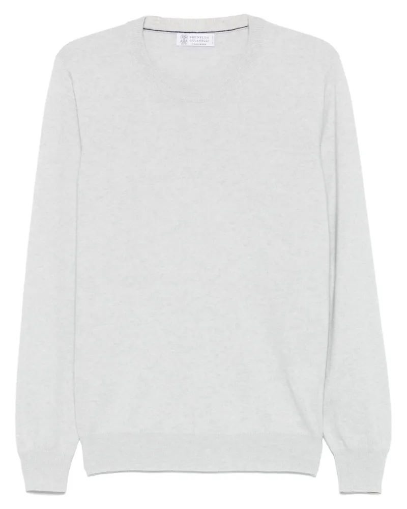 Brunello Cucinelli Cashmere Crewneck -Pullover Light
